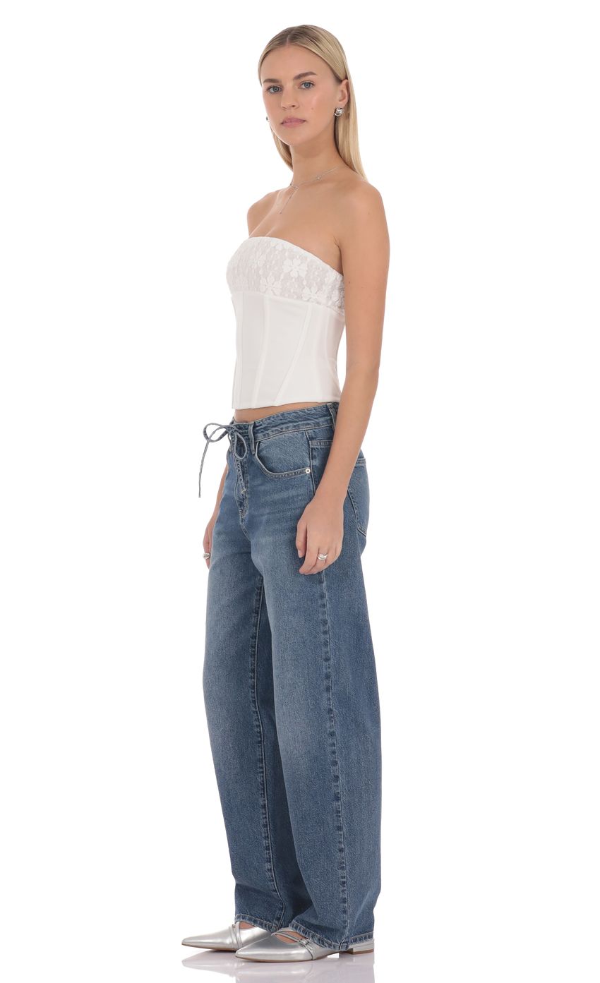 Lucy In The Sky Noira Drawstring Jean