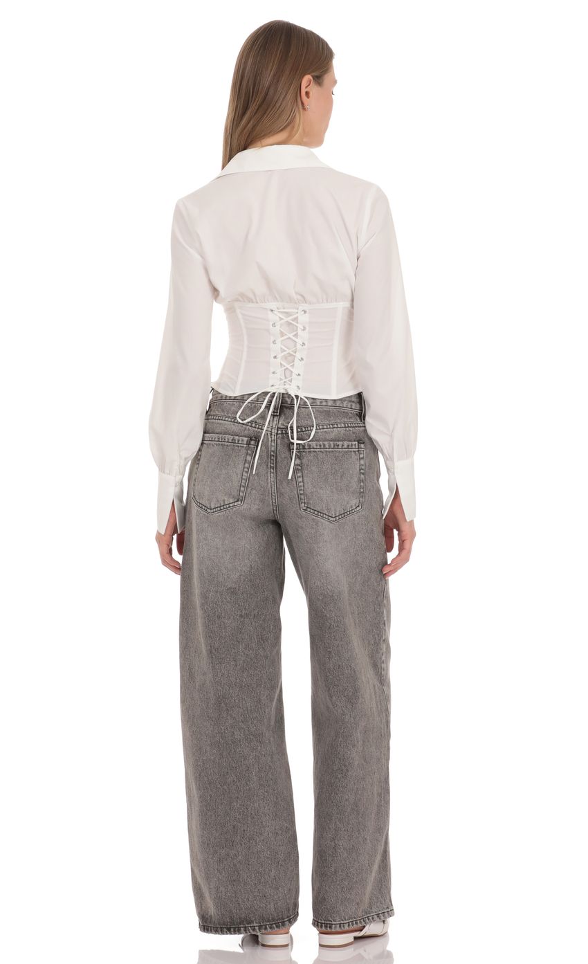 Lucy In The Sky Aubrey Corset Top