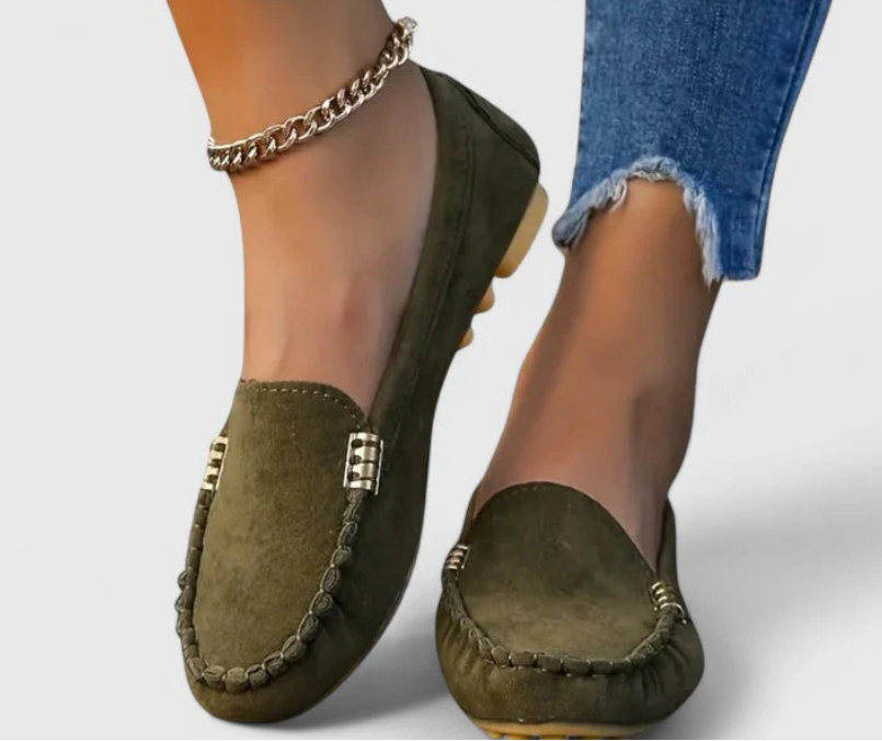 Nabalu Women’s Slip-On Loafers – Lightweight Casual Everyday Shoes