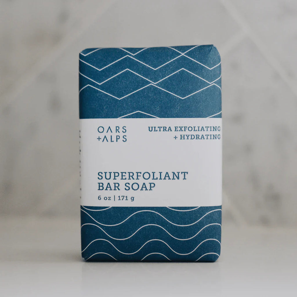 Oars + Alps Superfoliant Bar Soap