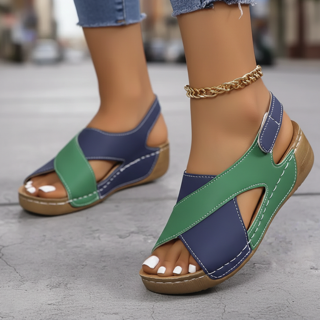 Harper & Lane Angela - Crisscross Slingback Sandals