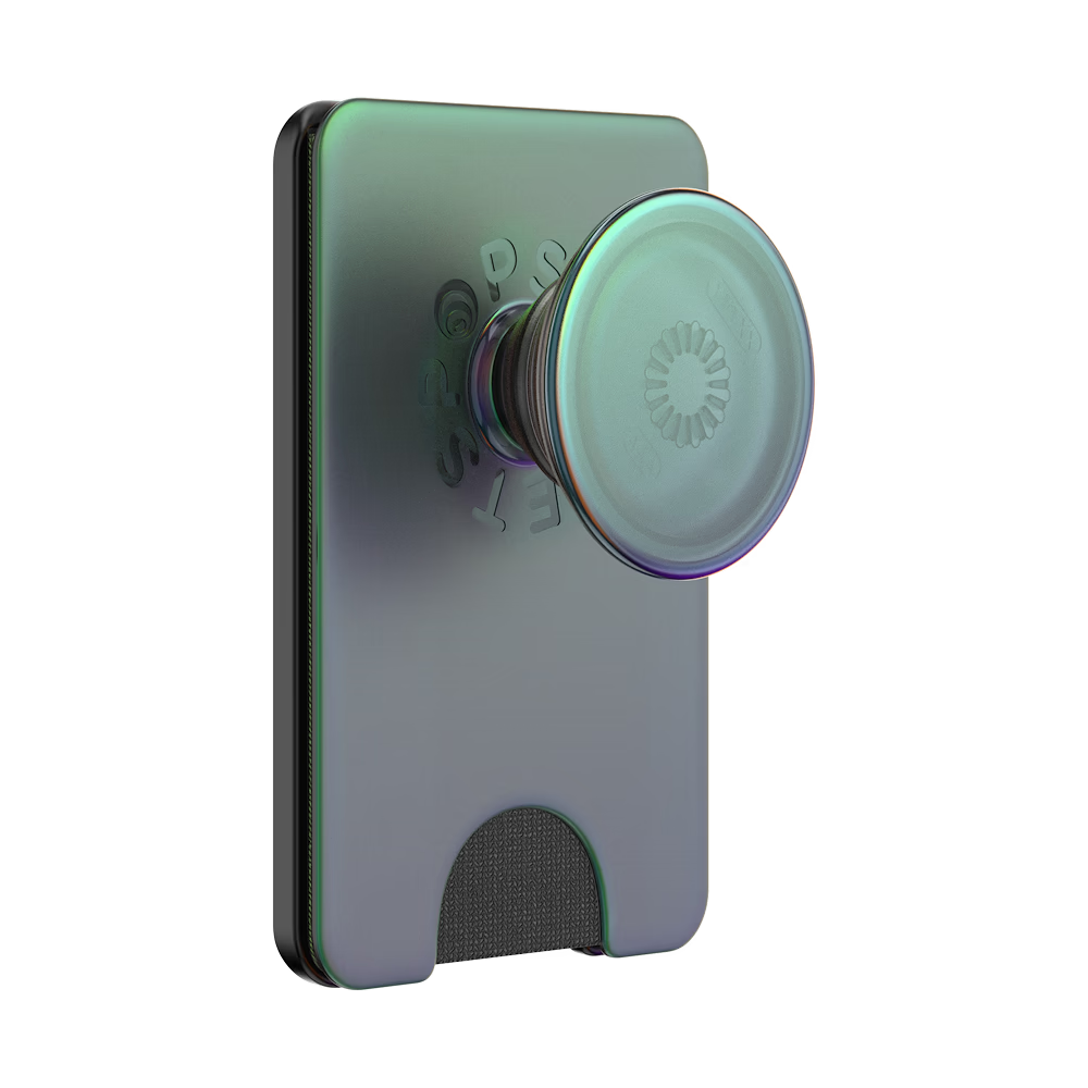 PopSockets Black - MagSafe Kick-Out PopWallet+ & Stand