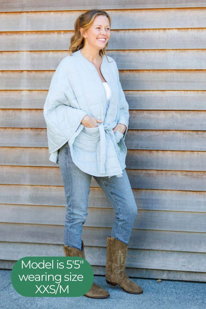 Simple Wishes Scarlett Quilted Swing Jacket