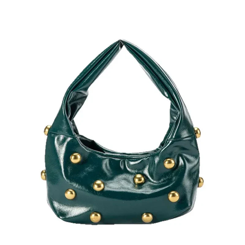 Mermaid Way Orvia Rivet Cloud Shoulder Bag