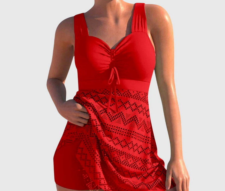 Nabalu Aurevia | Women’s Ruched Swim Dress Cover-Up