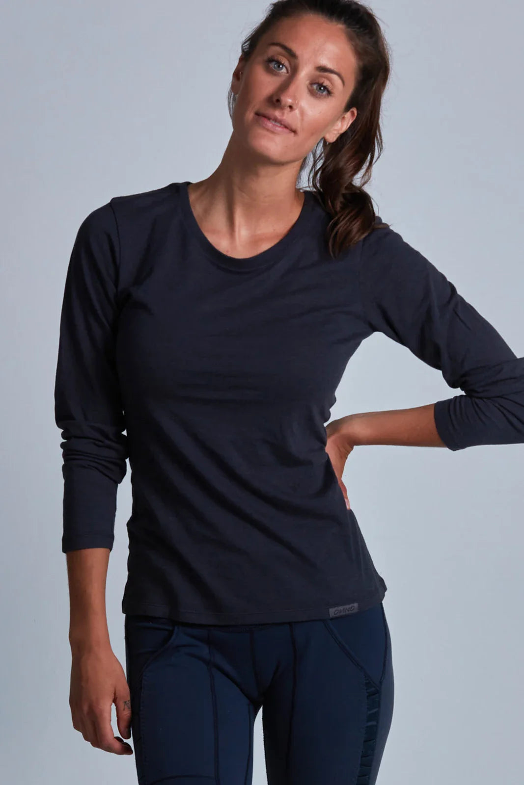 ONNO Women's ONNO long sleeve bamboo t-shirt #1