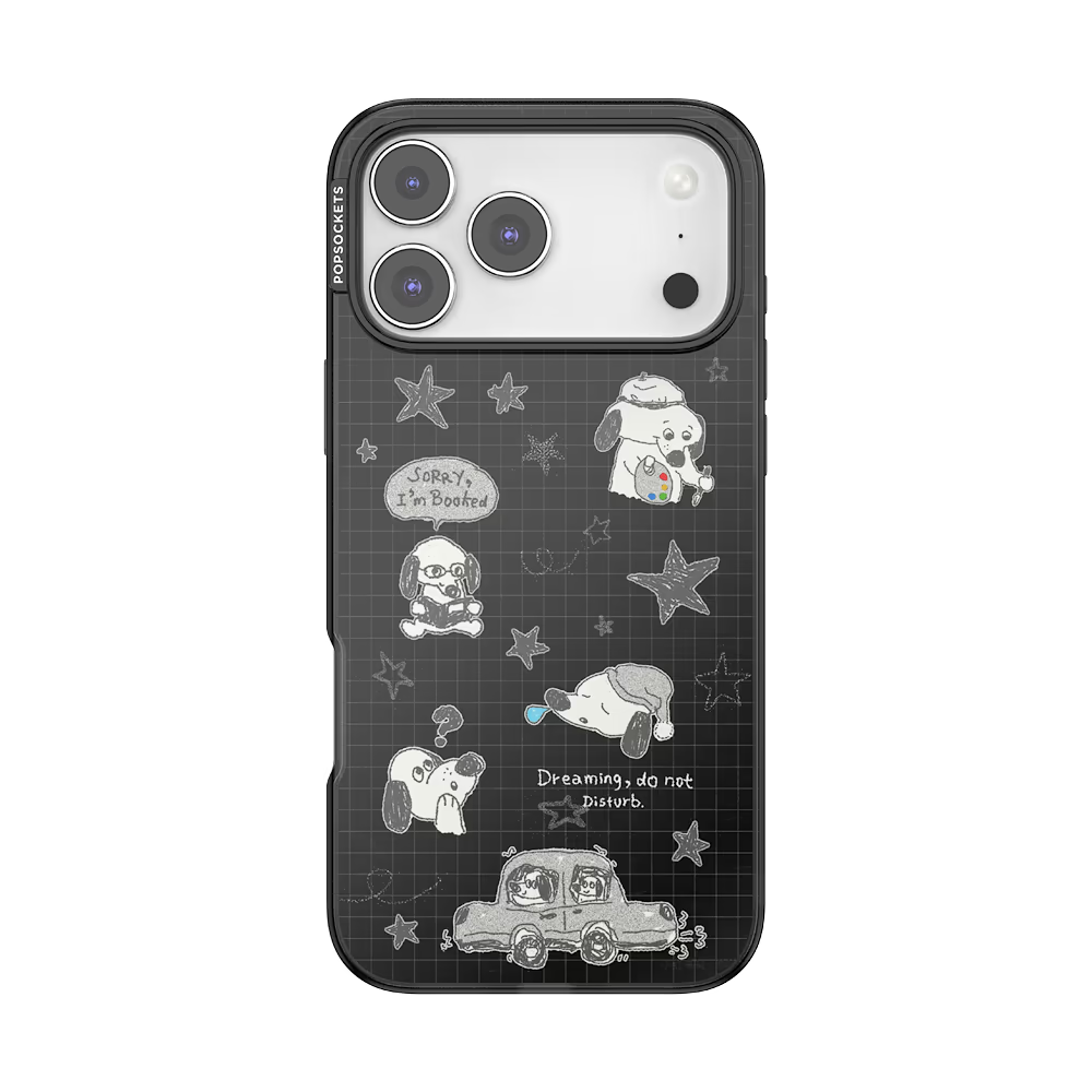 PopSockets Winter Blue-White - MagSafe Case 1