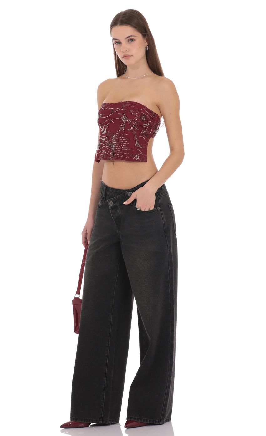 Lucy In The Sky Clara Low Rise Jean