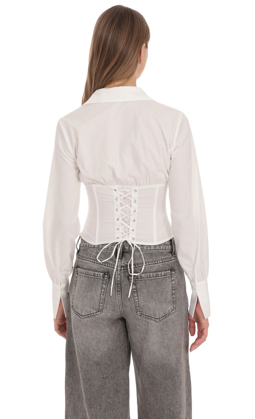 Lucy In The Sky Aubrey Corset Top