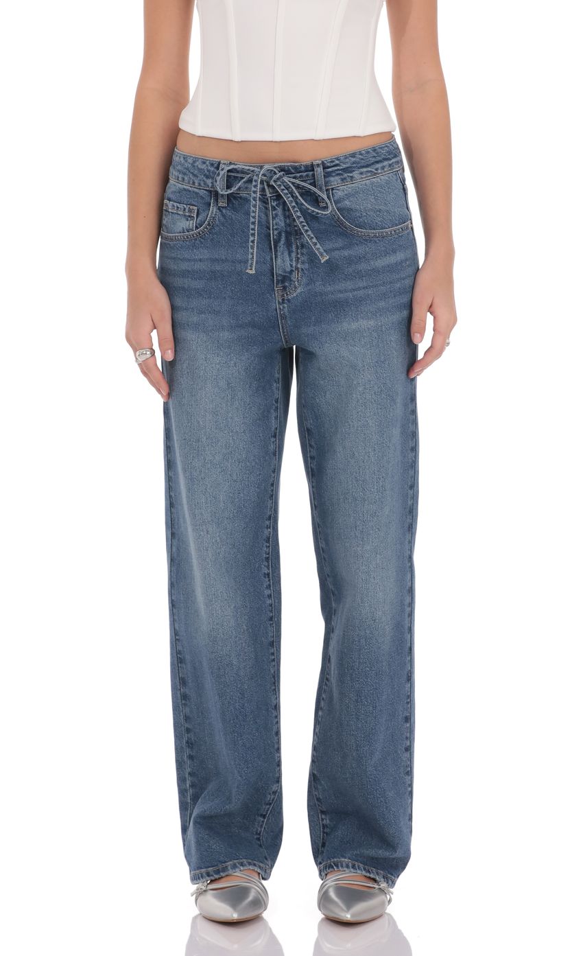 Lucy In The Sky Noira Drawstring Jean
