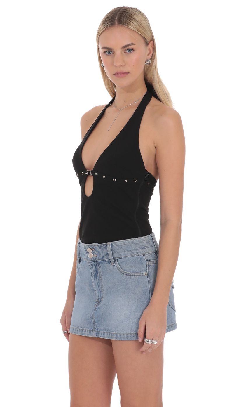 Lucy In The Sky Valeria Denim Mini Skirt