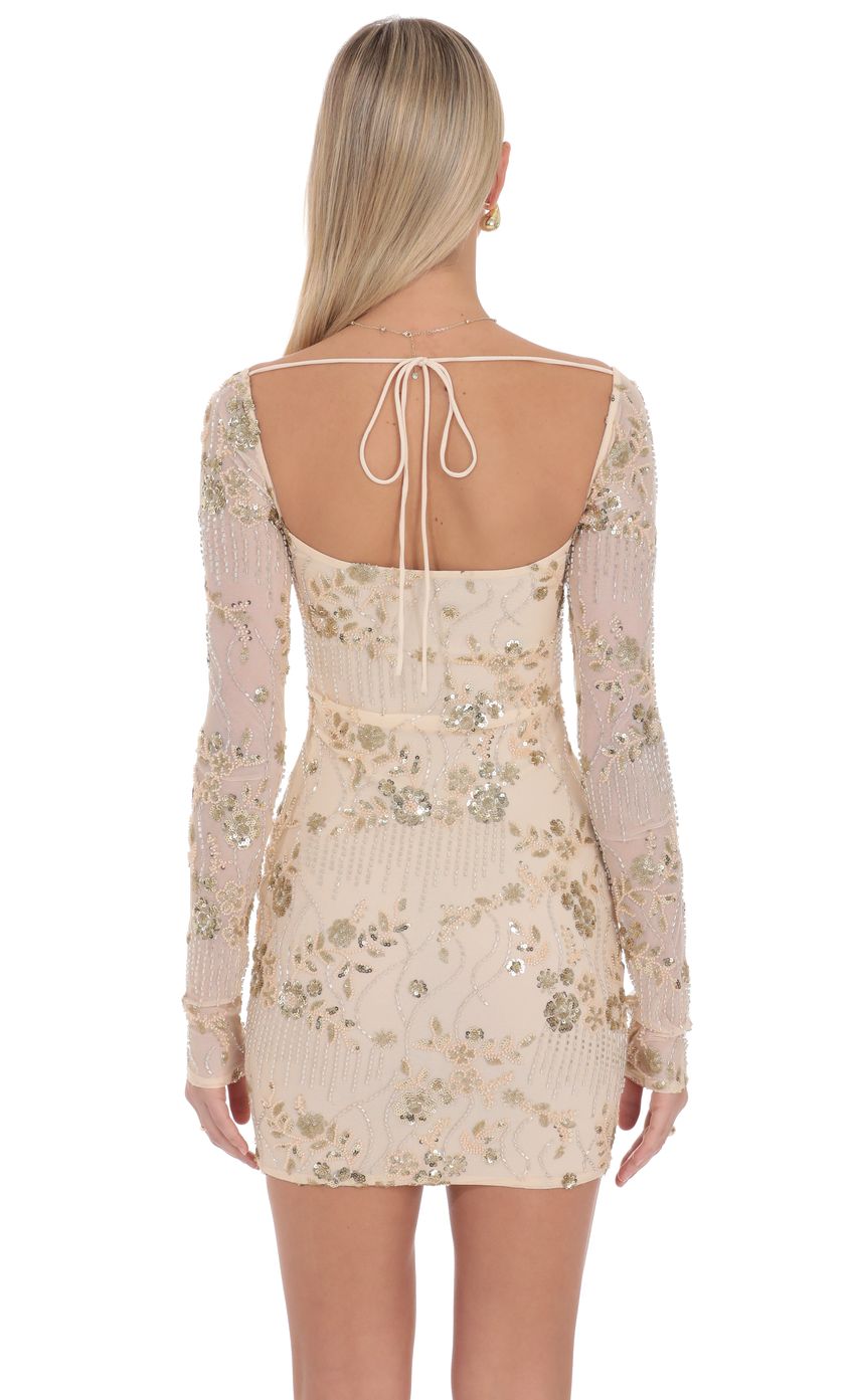 Lucy In The Sky Elsinara Beaded Mini Dress