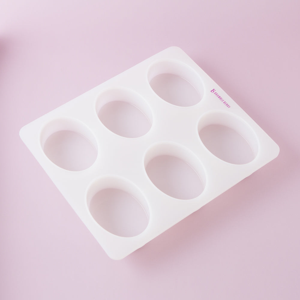 Bramble Berry 6 Bar Oval Silicone Mold