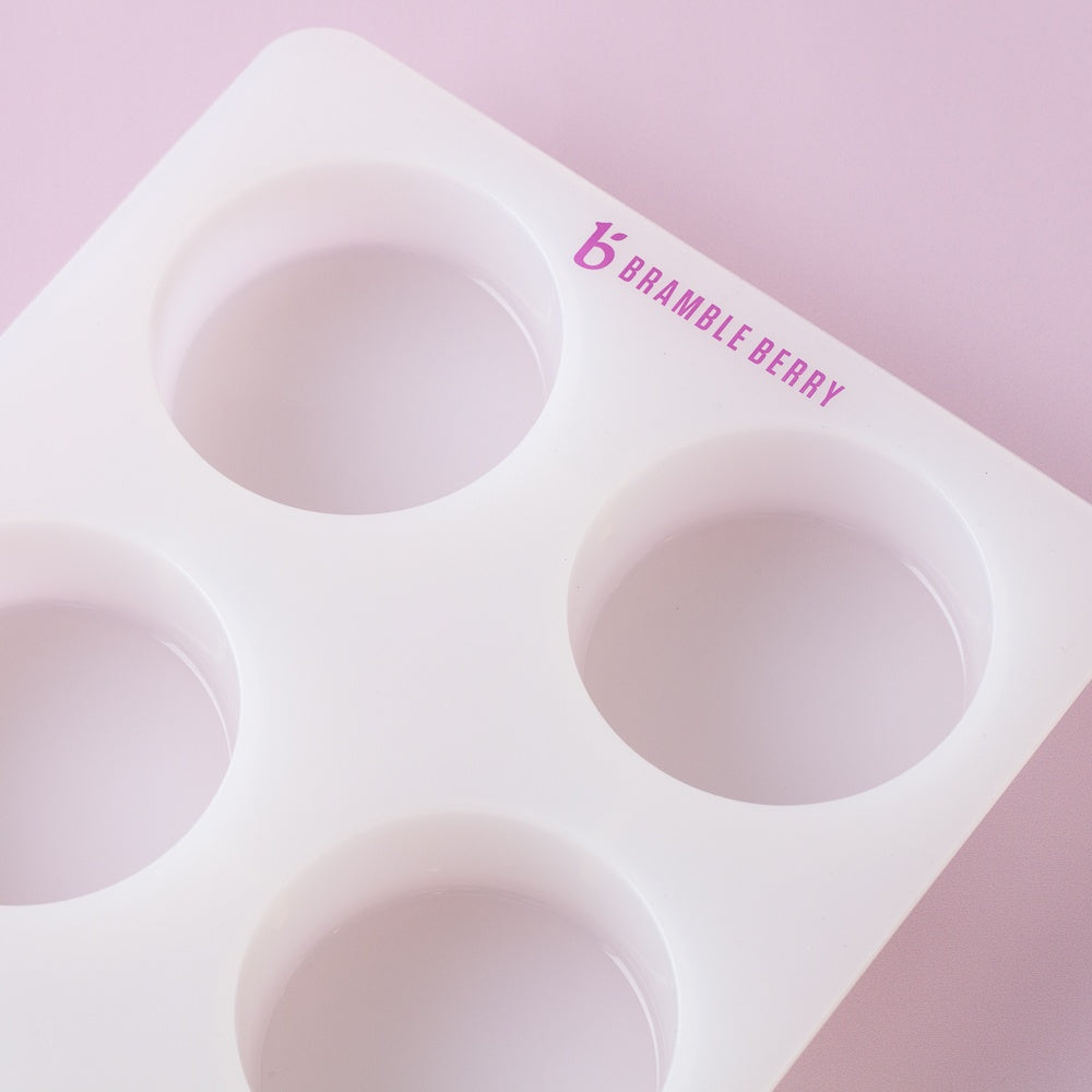 Bramble Berry 6 Cavity Silicone Circle Mold