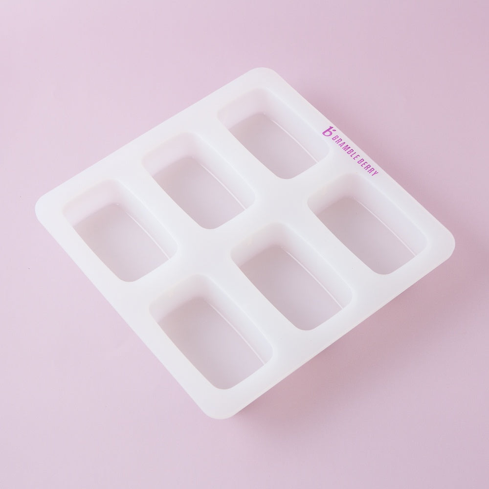 Bramble Berry 6 Cavity Silicone Rectangle Mold