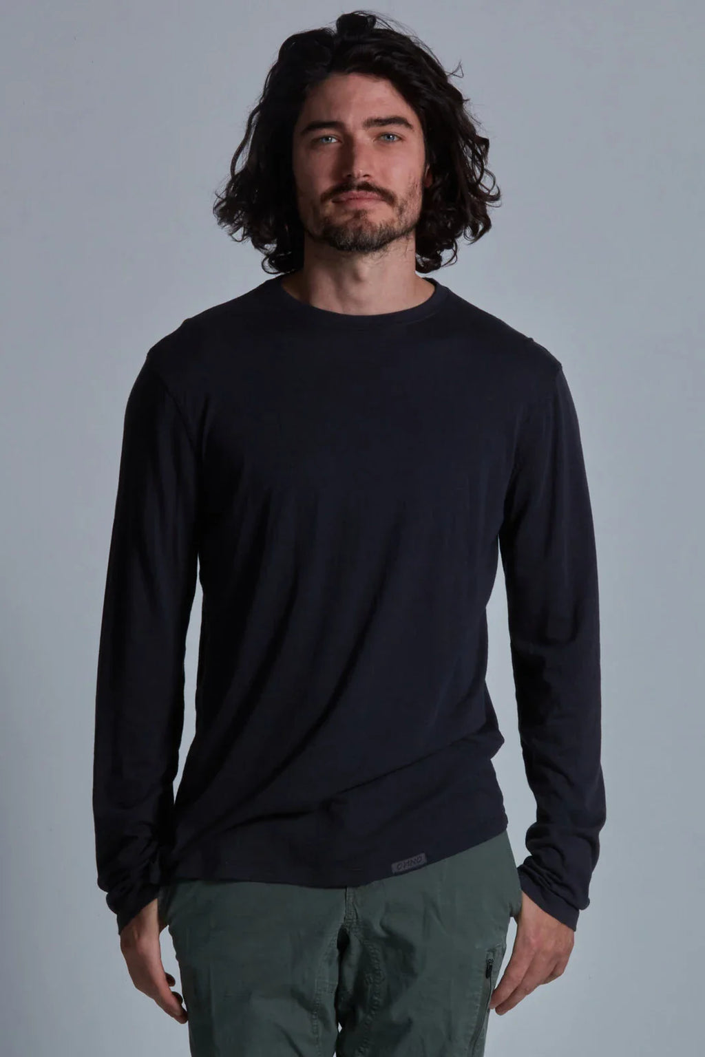 ONNO Men's ONNO long sleeve bamboo t-shirt