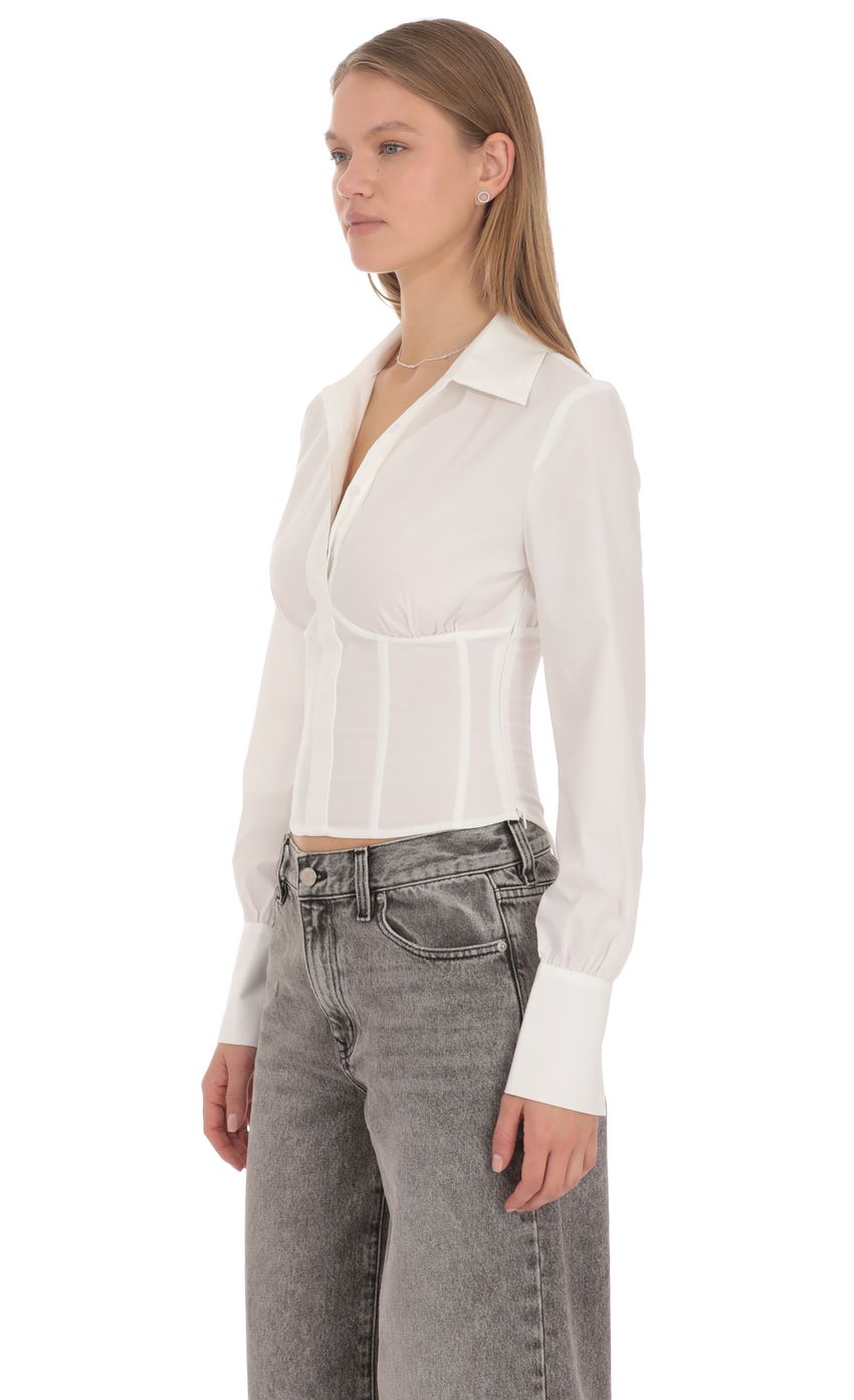 Lucy In The Sky Aubrey Corset Top