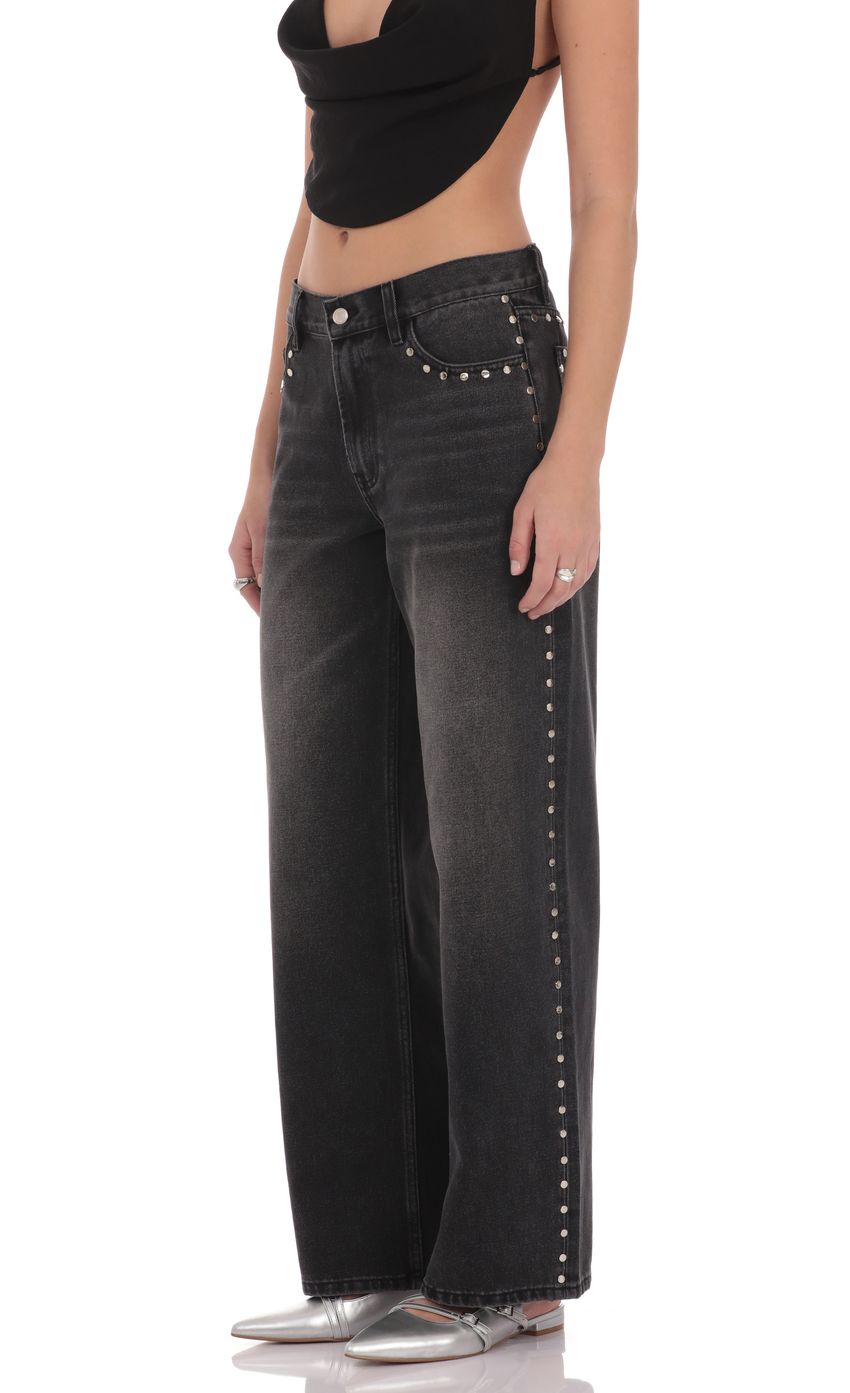 Lucy In The Sky Rovena Studded Jean