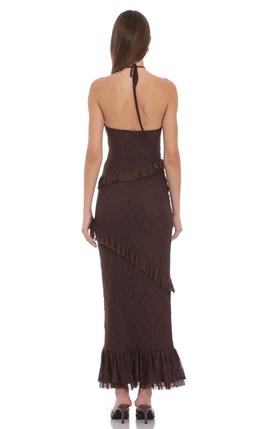 Lucy In The Sky Margot Halter Maxi Dress