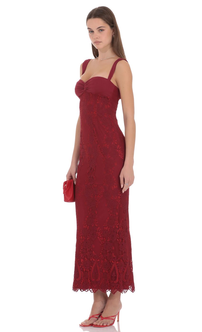 Lucy In The Sky Valen Lace Maxi Dress
