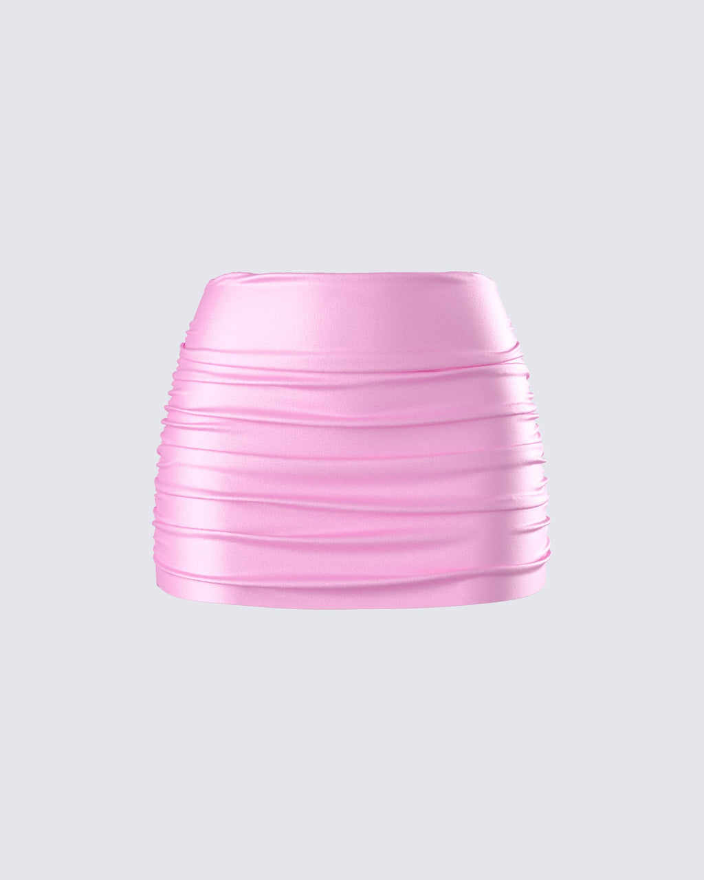 Finesse Rivi Satin Micro Mini Skirt