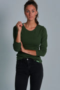 ONNO Women's ONNO long sleeve bamboo t-shirt #2