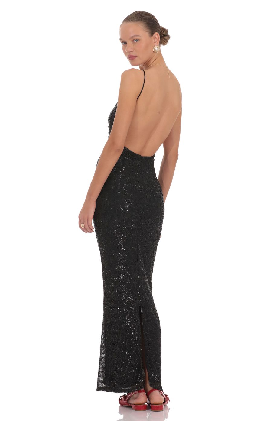Lucy In The Sky Kaia Sequin Maxi Dress