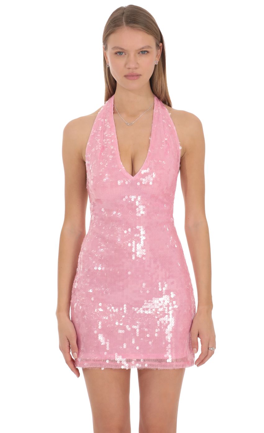 Lucy In The Sky Lillian Sequin Mini Dress