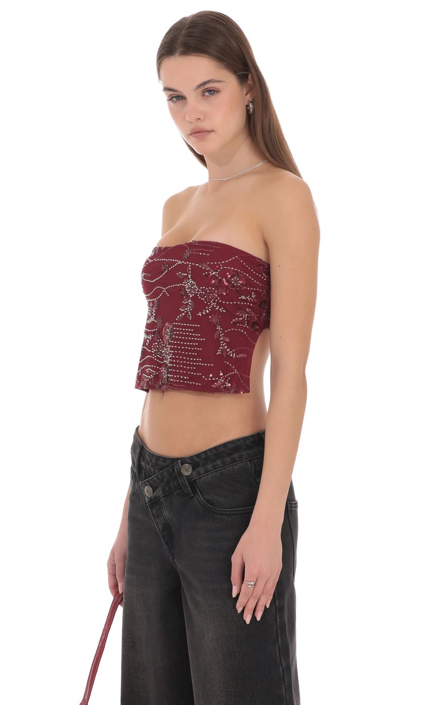 Lucy In The Sky Lola Embellished Top
