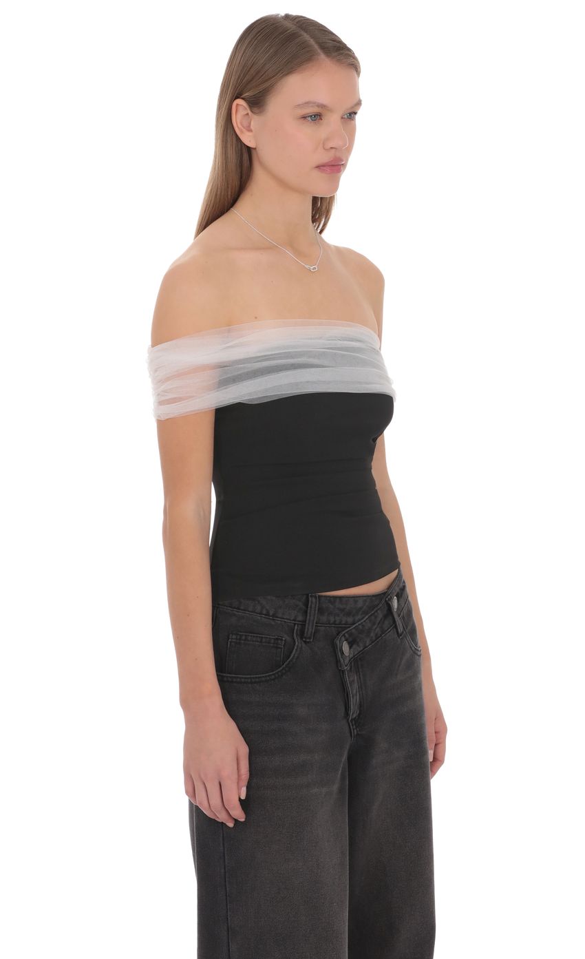 Lucy In The Sky Harper Asymmetrical Top
