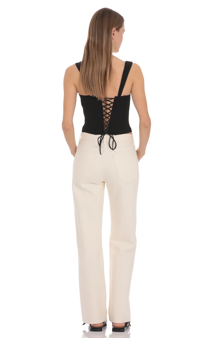 Lucy In The Sky Lauren Mid Rise Jean