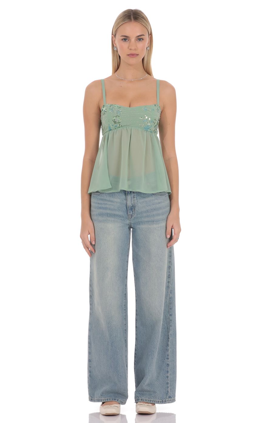 Lucy In The Sky Lysette Babydoll Top
