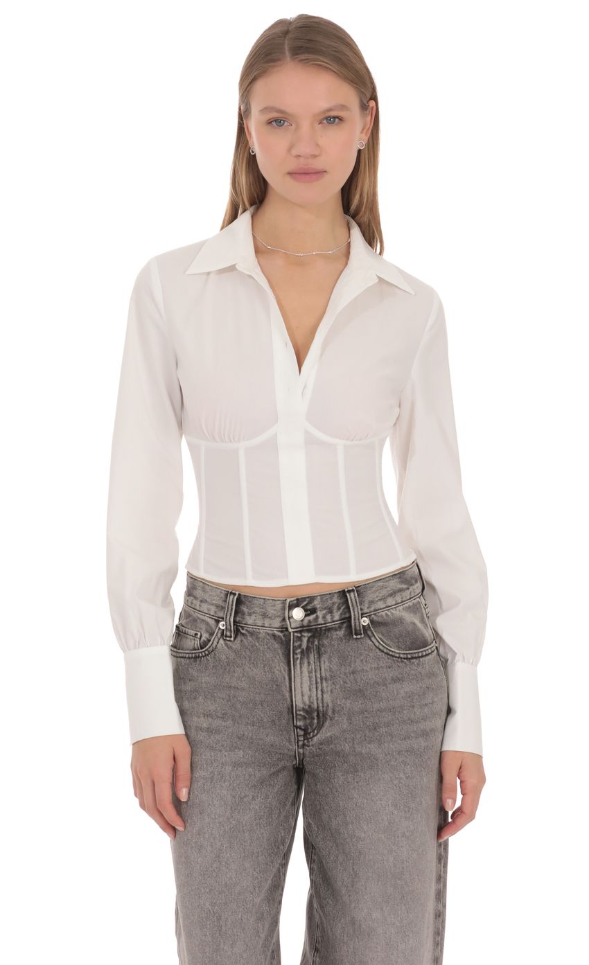 Lucy In The Sky Aubrey Corset Top