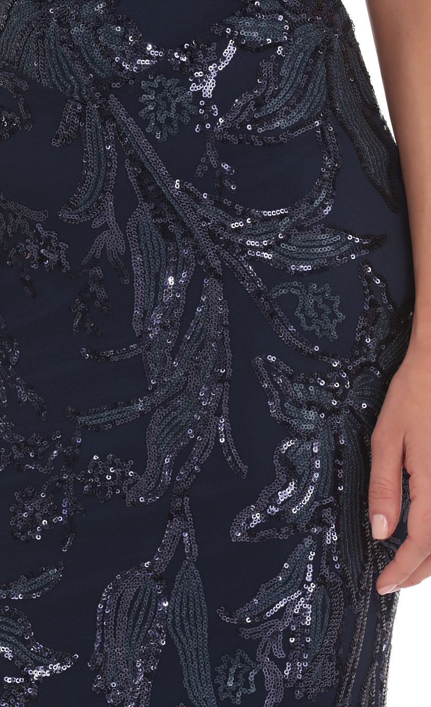 Lucy In The Sky Gabriella Sequin Maxi Dress