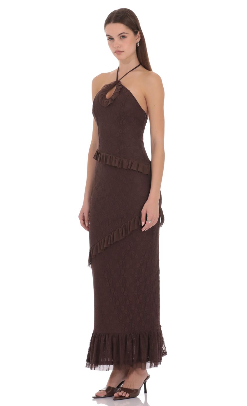 Lucy In The Sky Margot Halter Maxi Dress