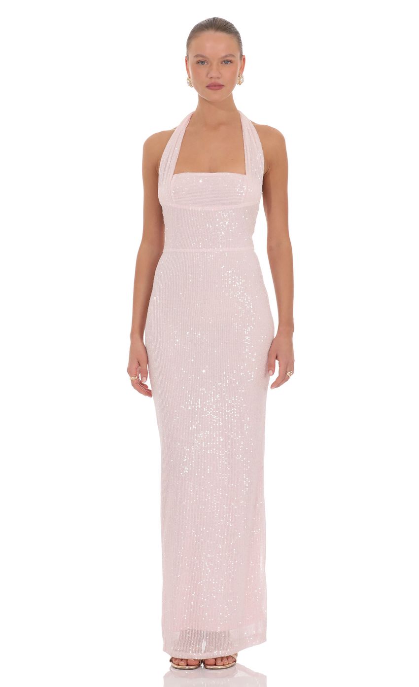 Lucy In The Sky Ayla Sequin Maxi Dress