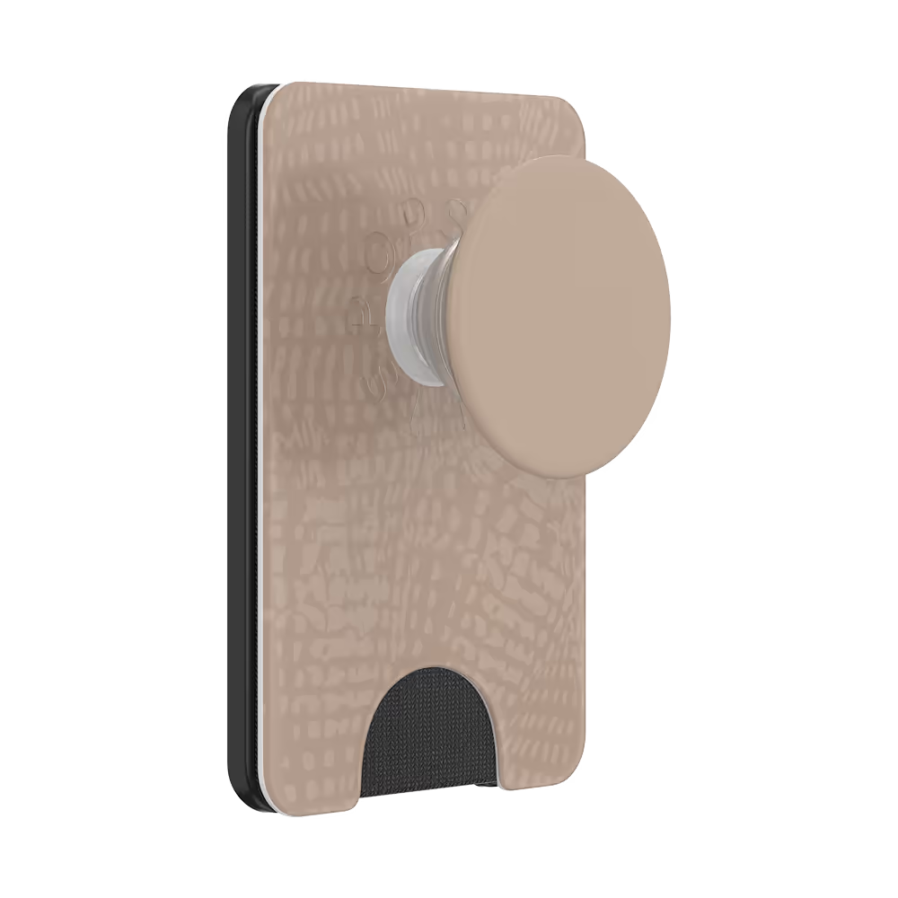 PopSockets Horchata Fossil - MagSafe PopWallet+