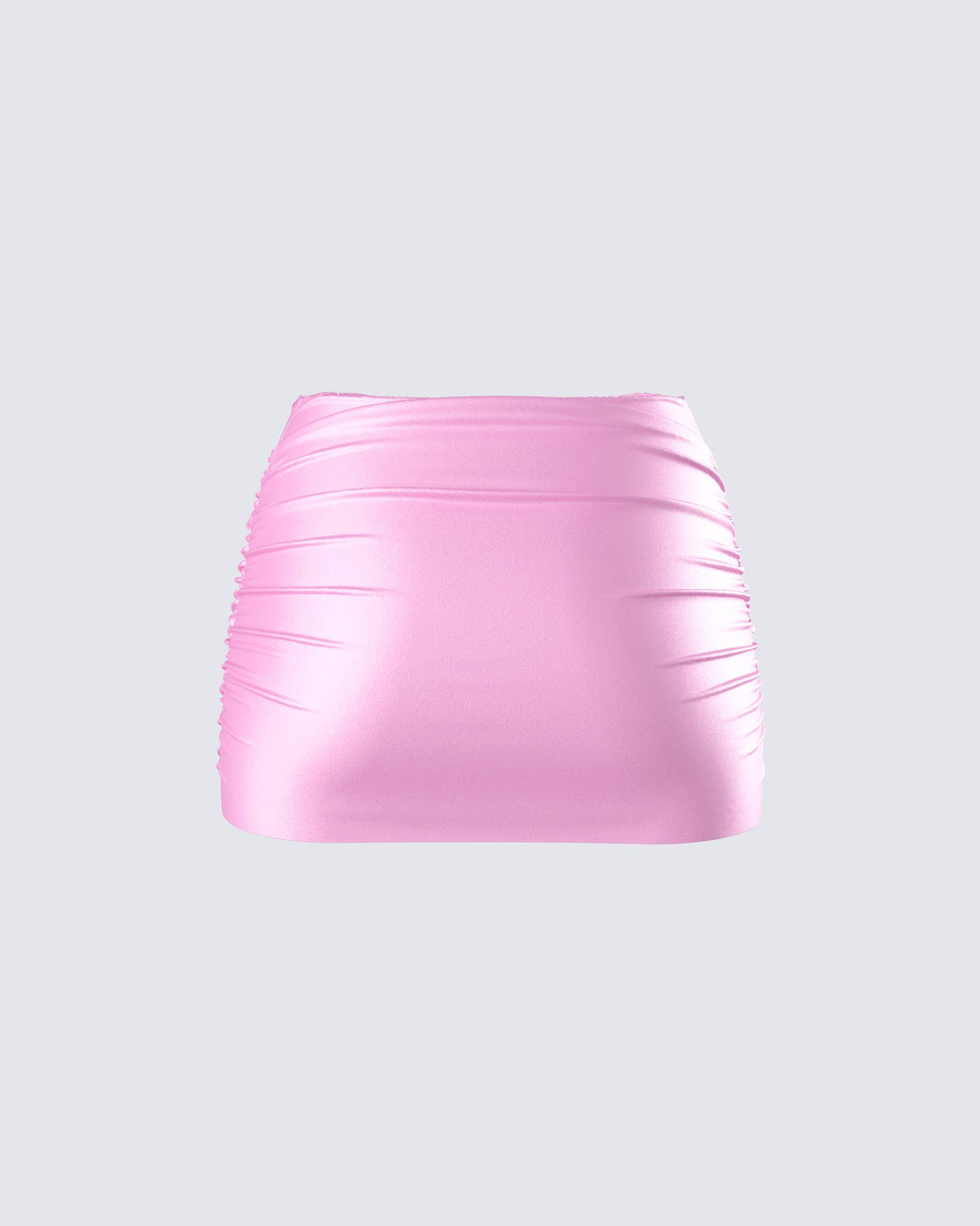 Finesse Rivi Satin Micro Mini Skirt