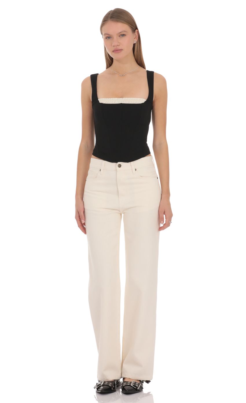 Lucy In The Sky Lauren Mid Rise Jean