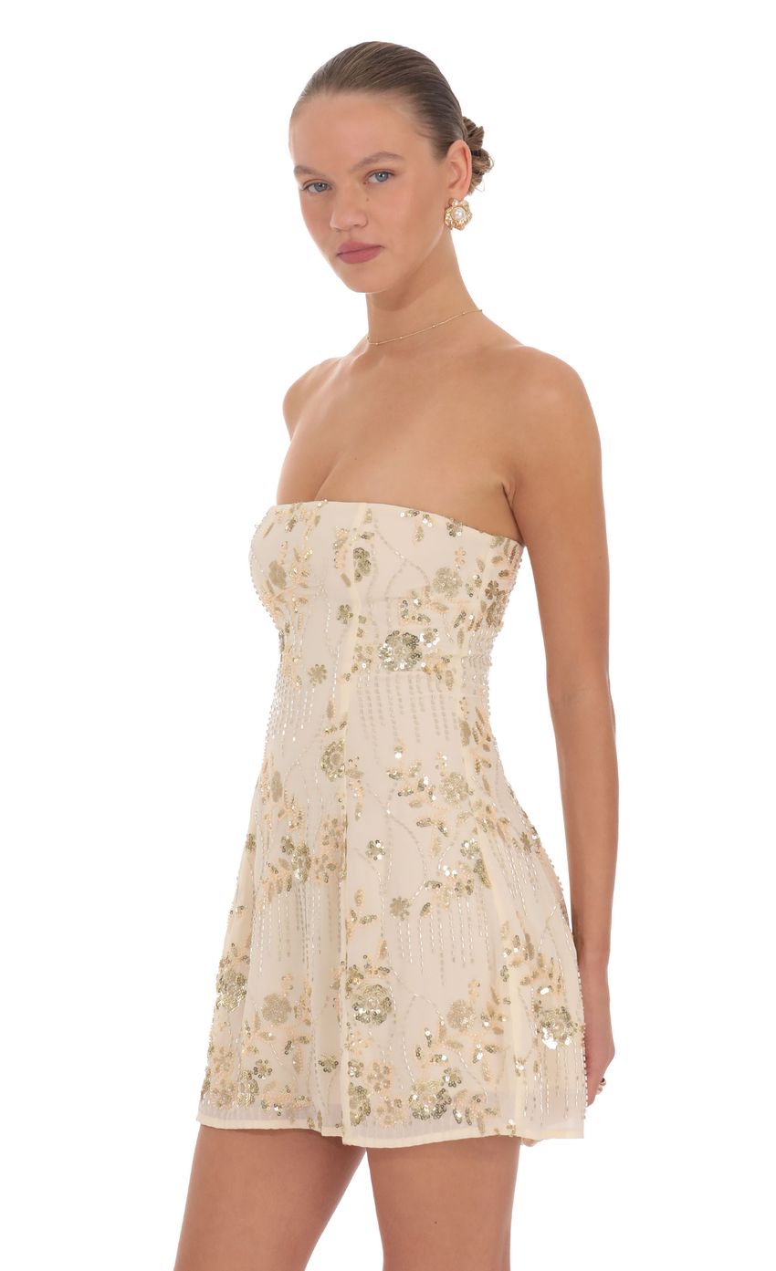 Lucy In The Sky Gia Embellished Mini Dress