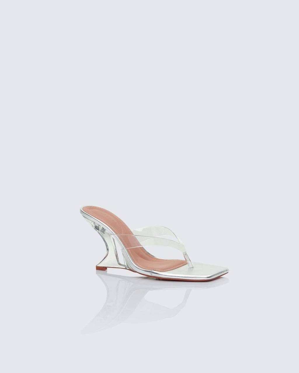 Finesse Abigail Perspex Wedge Sandal