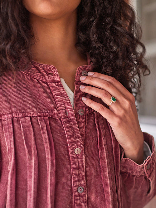 April Cornell Vintage Corduroy Artist Smock