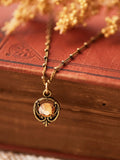April Cornell Sunset Drop Crystal Necklace