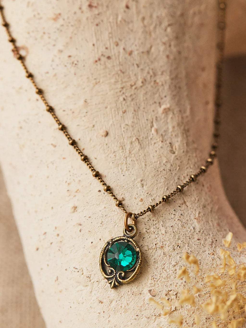 April Cornell Jade Forest Necklace