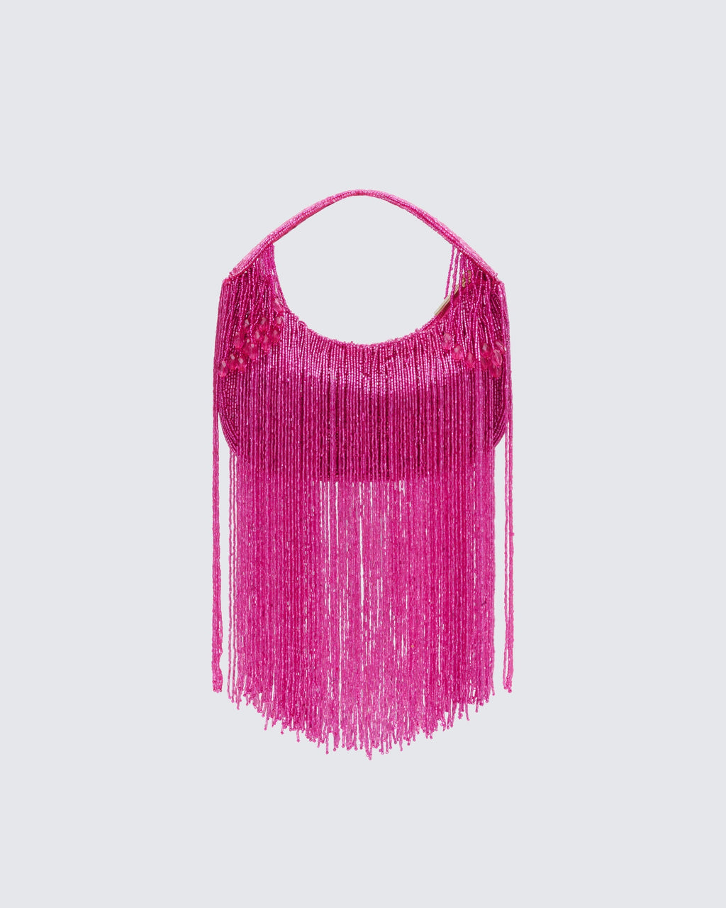 Finesse Angelle Embellished Fringe Bag