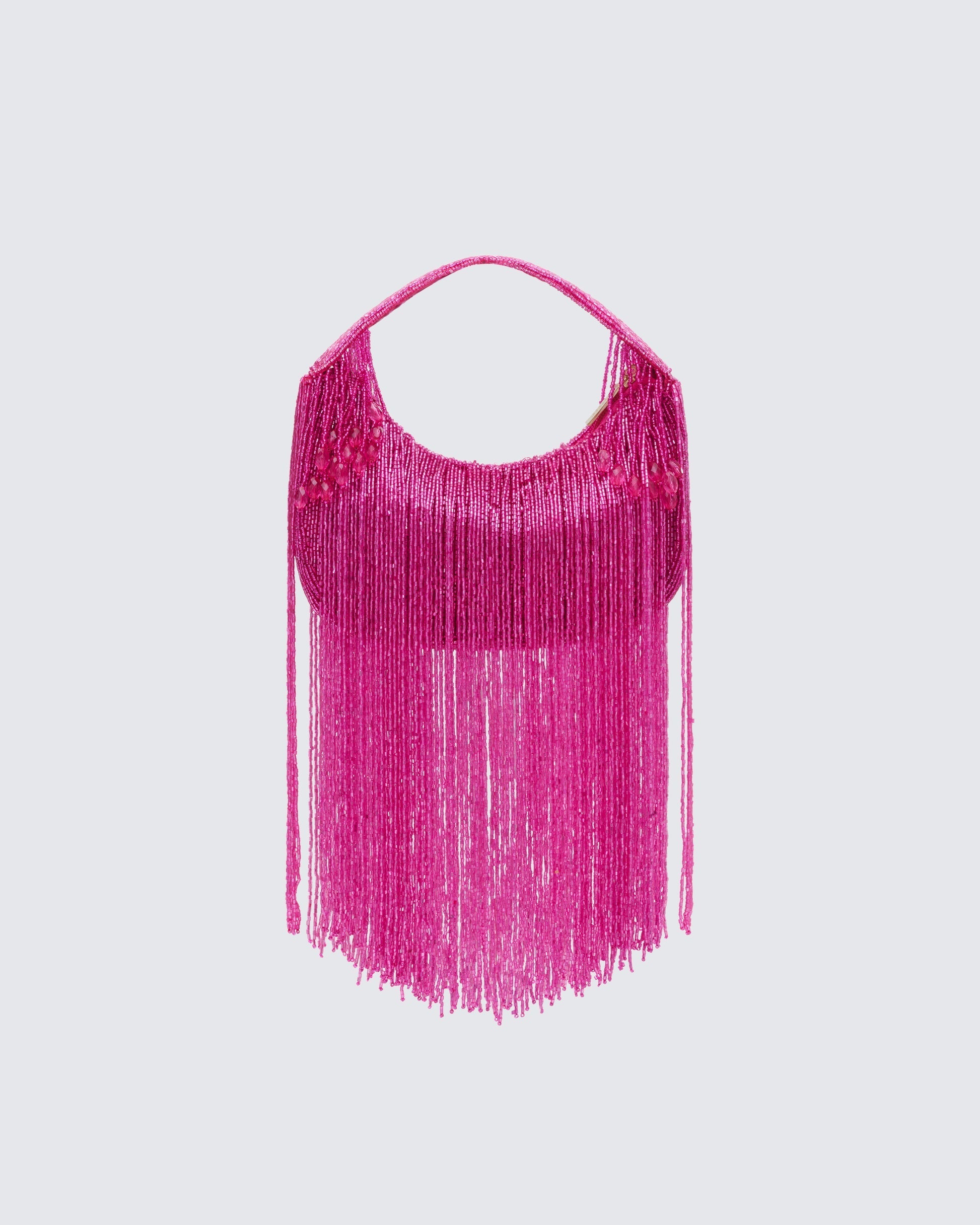 Finesse Angelle Embellished Fringe Bag