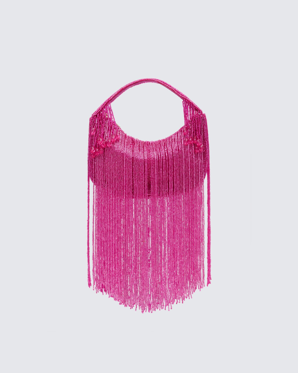 Finesse Angelle Embellished Fringe Bag
