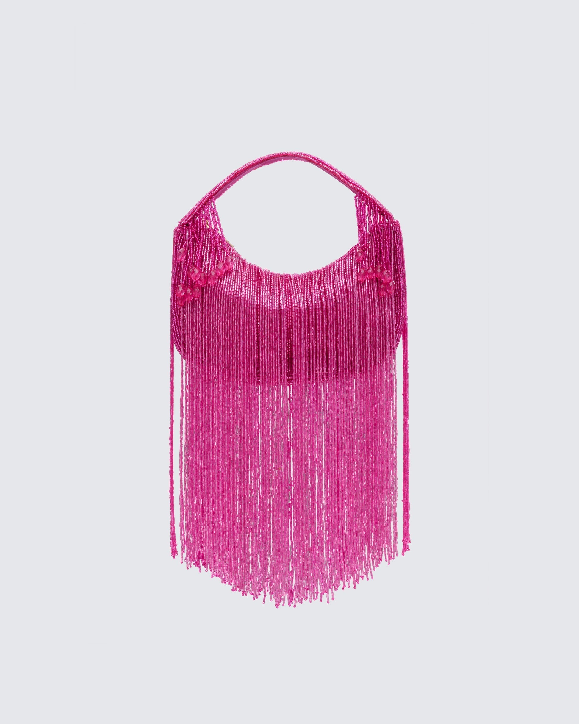 Finesse Angelle Embellished Fringe Bag