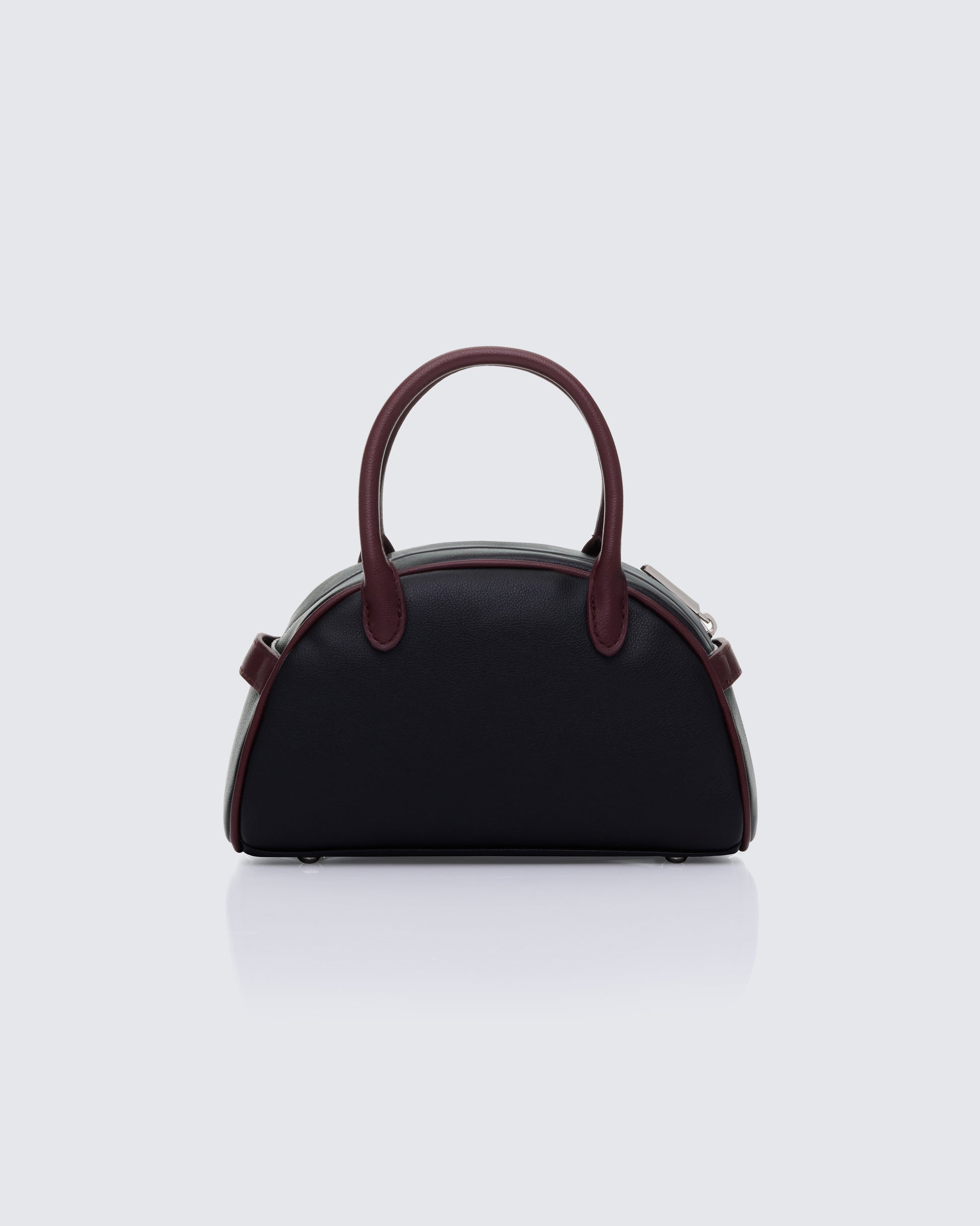 Finesse Antonia Black Mini Bowling Bag