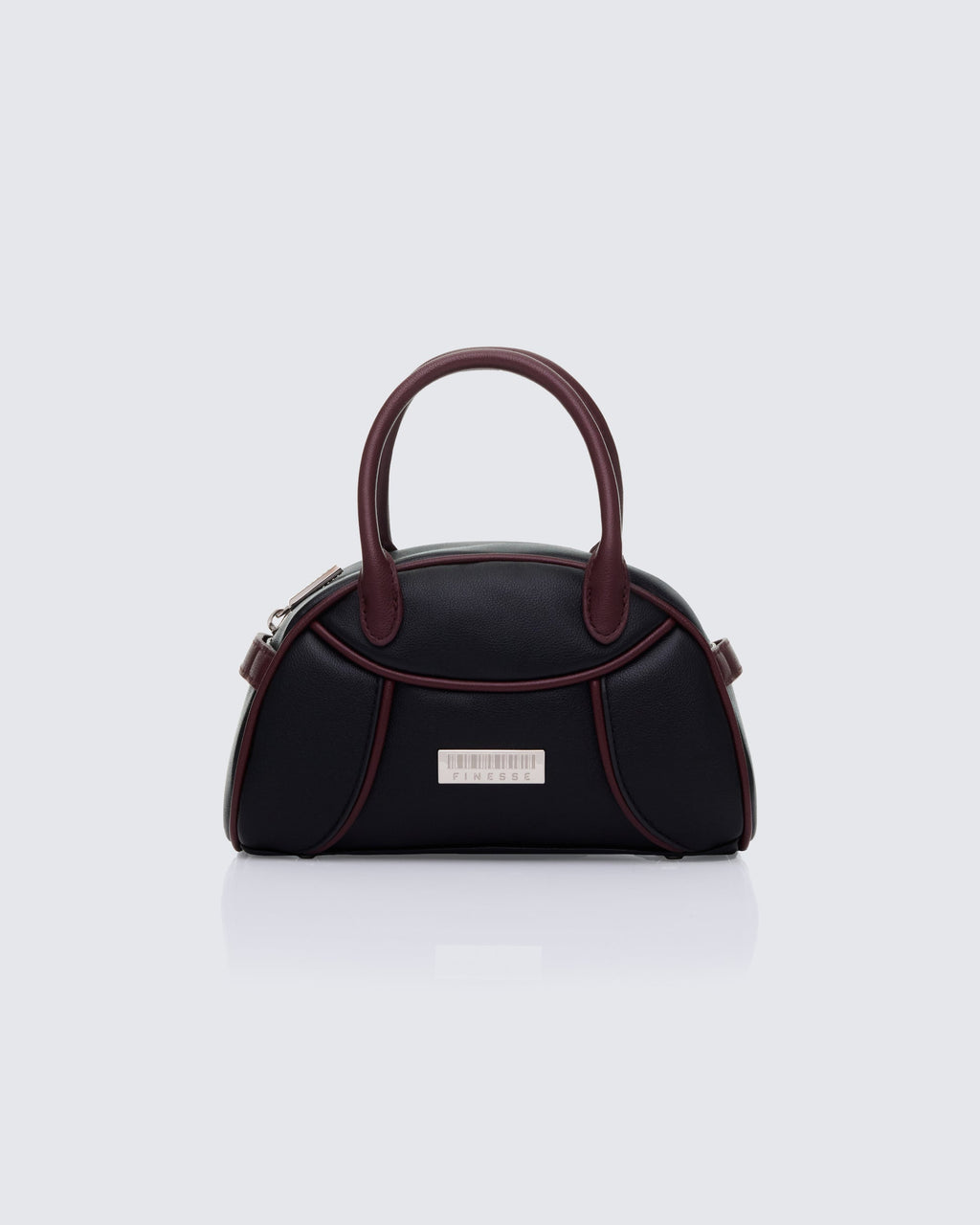 Finesse Antonia Black Mini Bowling Bag